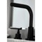 Fauceture FSC8950CKL Kaiser Widespread Bathroom Faucet W/Brass Pop-Up, Matte Blk FSC8950CKL - alternate 4